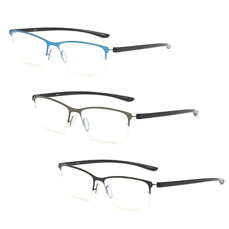 Flexible TR90 Unisex Reading Glasses Readers Half Frame Strength