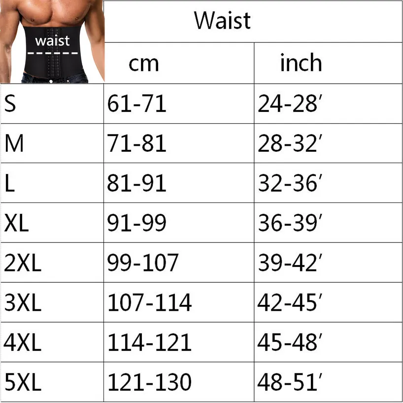 Тренажер для талии мужской неопреновый утягивающий пояс мужской корректирующий животик уменьшающий пояс для тела формирователь для пота моделирующая полоска
