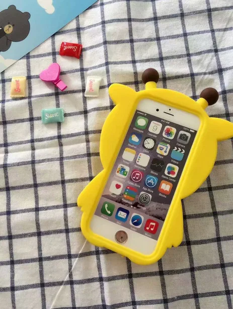 Marchcover корейский милый мультяшный 3D чехол с медведем для iPhone 11 pro XR XS Max мягкий силиконовый защитный чехол для iPhone 6 s 7 8 Plus