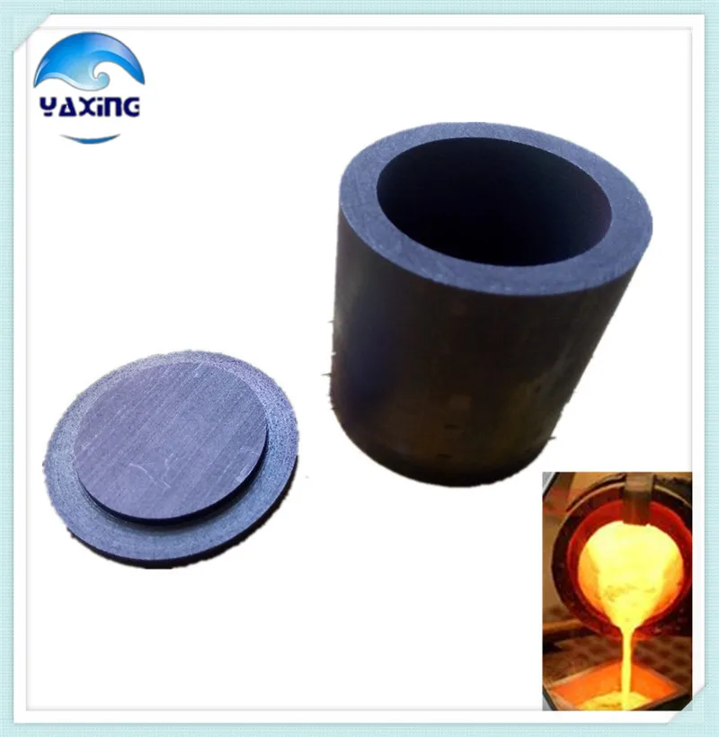 With cap Dia20x H20mm high purity graphite crucible ,refractory