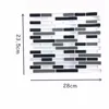 Самоклеящаяся мозаичная плитка, настенная наклейка, наклейка «сделай сам», кухня, ванная комната, домашний декор, винил W4 ► Фото 2/6