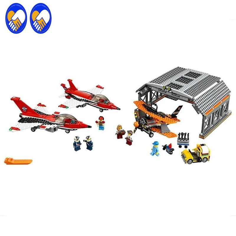 

A Toy A Dream LEPIN 02007 bricks toy DIY Building Blocks Compatible with City Airport 60103 Airport Air Show
