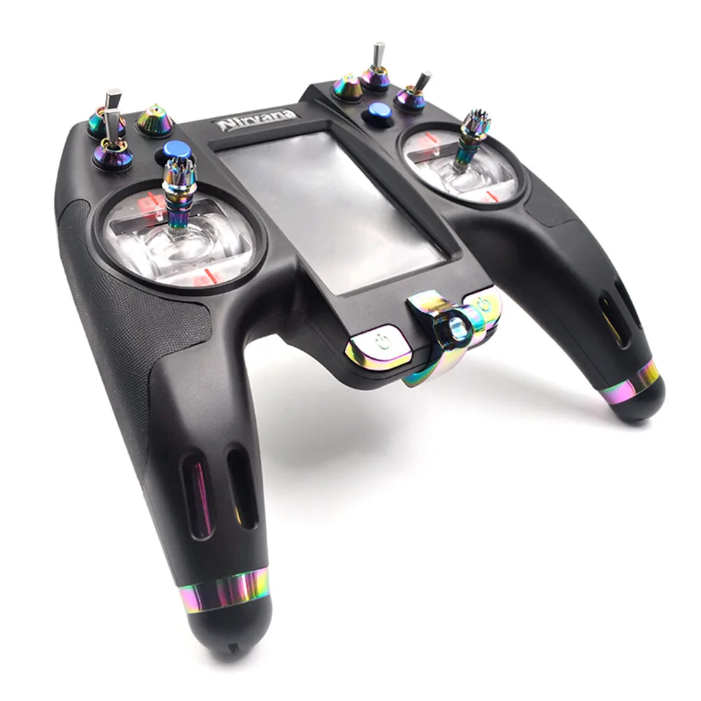 

Flysky FS NV14 2.4G 14CH Nirvana Transmitter Remote Controller with iA8X Receiver 3.5 Inch Display Open Source For RC Models Toy