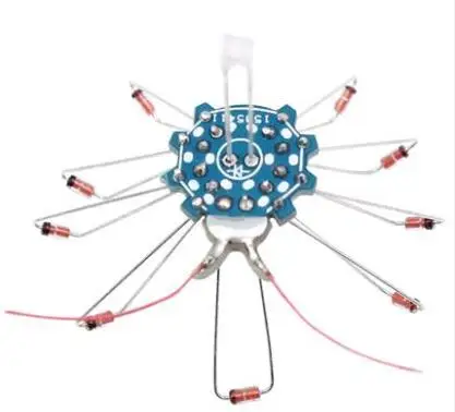 

Mobile Phone Signal Flash LED Light Kit Radiation Power Supply DIY Kit GSM Mobile ICSK032A
