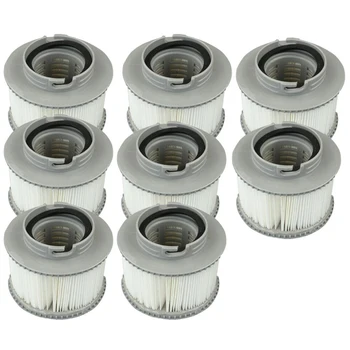 

8 Mspa Filter Cartridges Genuine Product Fits All Models Hot Tub Spas