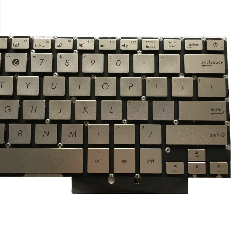 Reboto для ASUS UX31 UX31A UX31E Клавиатура ноутбука США раскладка Серебро