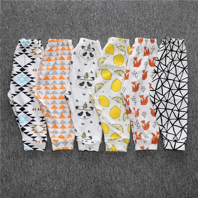 Baby Girl Long Pants New Fashion Kids Baby Girls Cartoon Cotton Clothes Bottoms Leggings Pants Newborn Trousers Baby Boy Pants