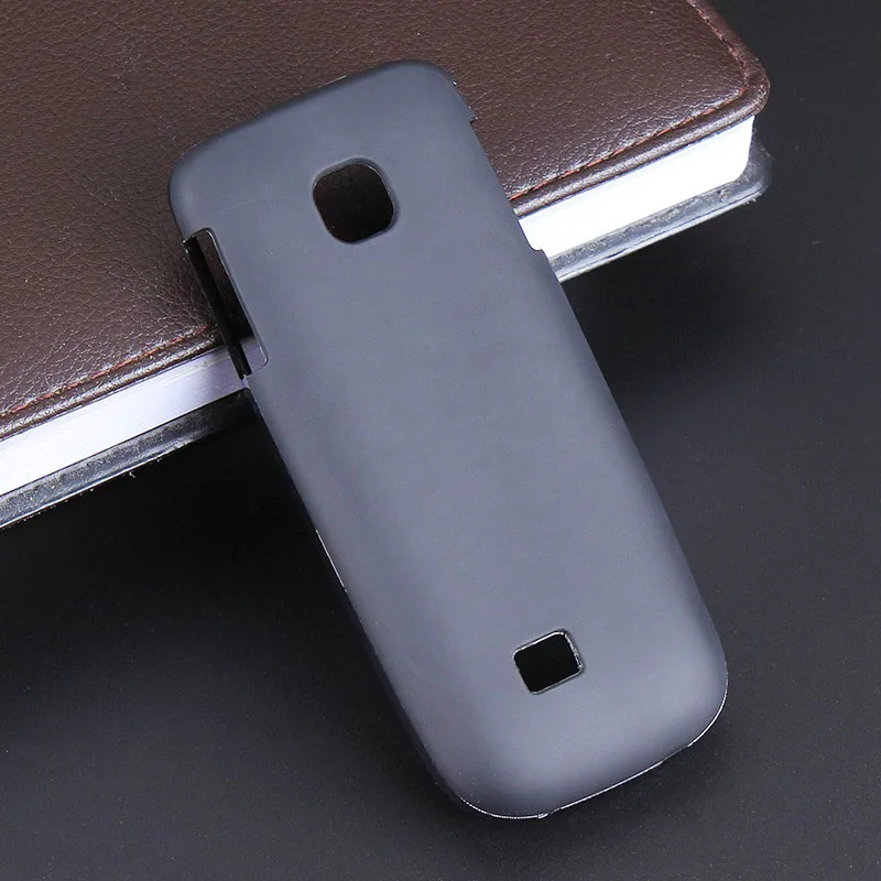 

Black Gel TPU Slim Soft Anti Skiding Case Back Cover for Nokia C2-01 C2 C201 2700 2730 Mobile Phone Rubber silicone Bag