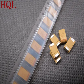 

100PCS Chip tantalum capacitor 337 6.3V 330UF 330UF/6.3V type D 7343