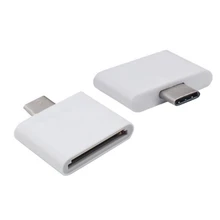 High Quality 30 Pin Female To Micro USB 3.1 Type C Type-C Male Data Charger Converter Adapter White High Quality 30 Pin Female To Micro USB 3.1 Type C Type-C Male Data Charger Converter Adapter White