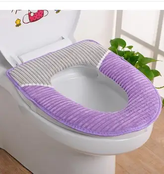 

High quality Warmer Toilet Seat Cover for Bathroom Products Pedestal Pan Cushion Pads Soft Comfortable Toilet Mat, Free Shipping
