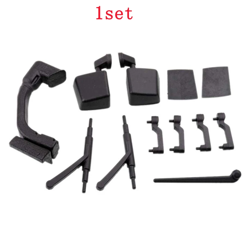 

1set RGT 86100 1/10 Simulation Wrangler Crawler Cars Original Parts R86080 Front Windshield Wiper Door Handle Rearview Mirror
