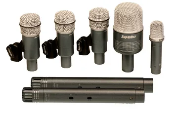 

Superlux DRKB5C2 MKII recording level drum set Drum Microphone Kit 7 sets