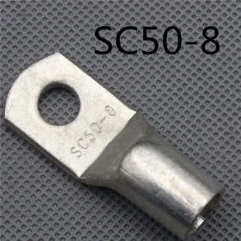 

1piece SC(JGK)50-8 tinned copper cable lugs crimp type Electric power fittings equipment contact B type