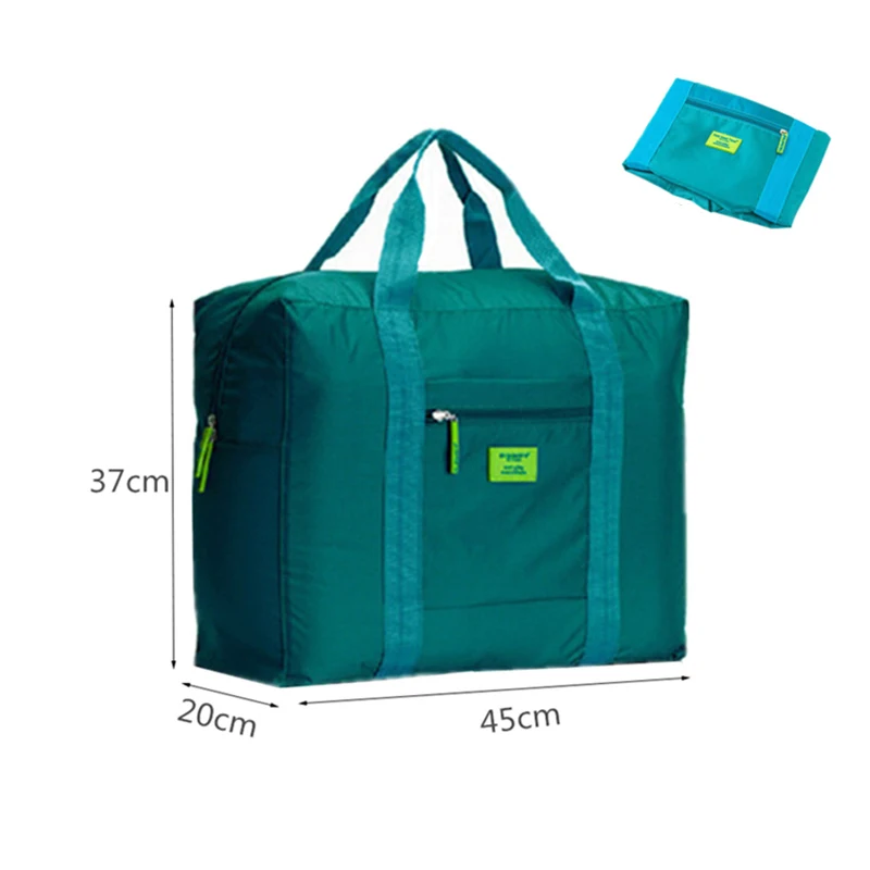 Большая вместительная Женская нейлоновая Складная Водонепроницаемая Сумка-чемодан, сумка унисекс для покупок, дорожная сумка для багажа, сумка-Органайзер