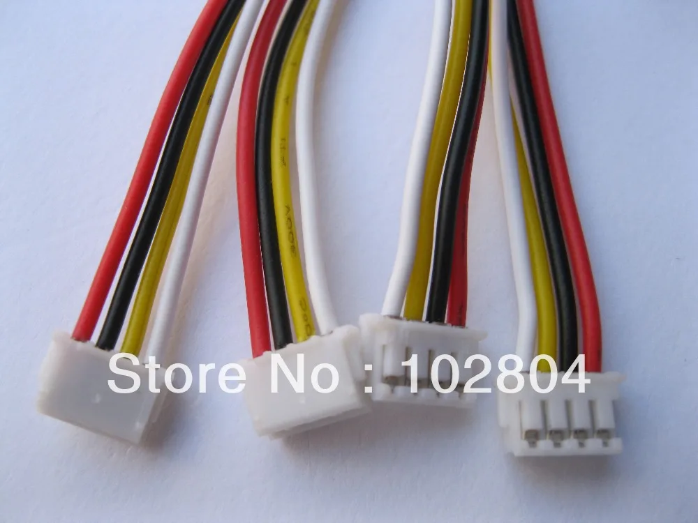 

1000 pcs 1.5mm 4 Pin Female Polarized Connector with 28AWG 5.9inch 150mm Leads