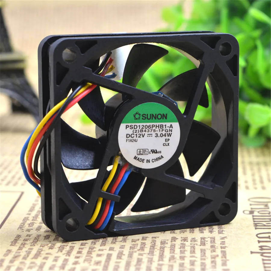 SUNON 6015 60 мм Φ 12 В 3 04 Вт 60*60*15 охлаждающий вентилятор для серверного компьютера