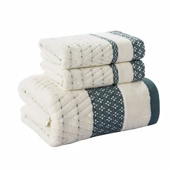 

2017 Popular Sale Bathroom Towel Sets Adults Absorbent High Microfiber Towel for Cotton Bath Towel Fabric 3 Color 35