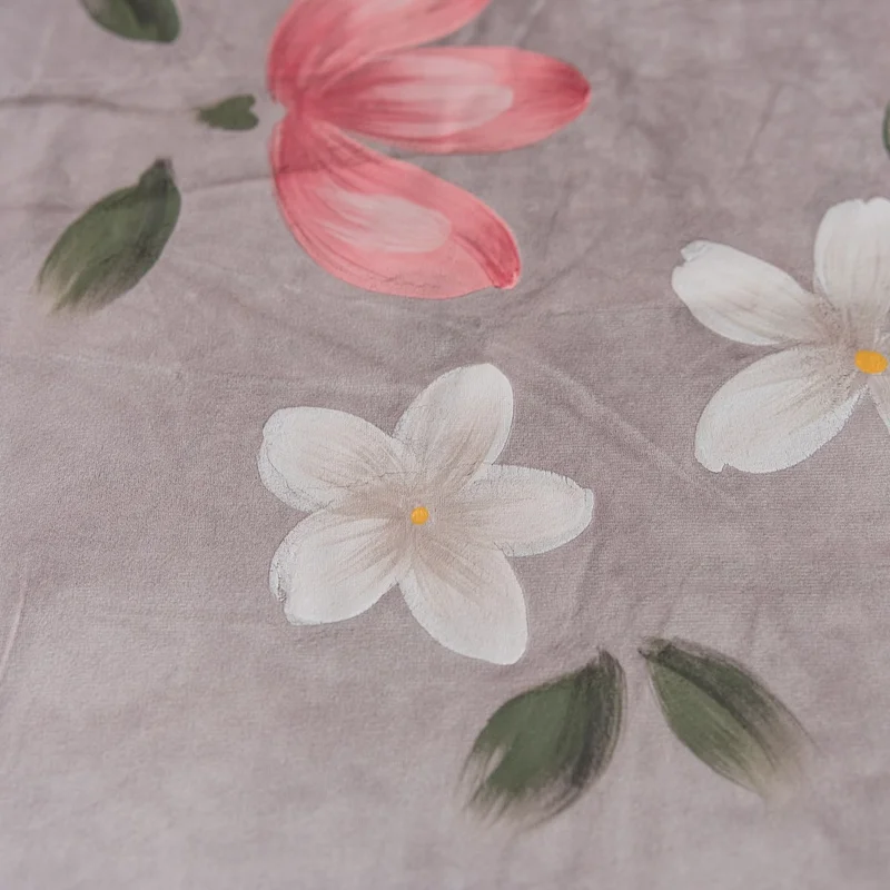 Китайские традиционные раскрашенные занавески, розовые кофейные занавески, занавески для спальни, шифон, тюль для гостиной, HM057#3 - Цвет: Cloth  2