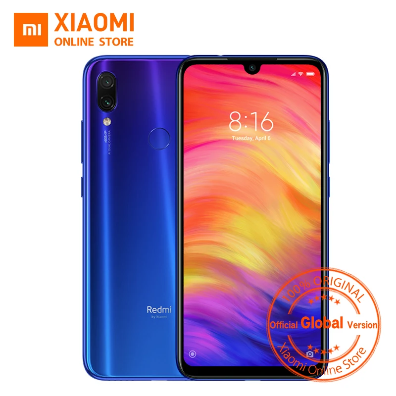 

Global Version Xiaomi Redmi Note 7 3GB RAM 32GB ROM Smartphone Snapdragon 660 Octa Core 4000mAh QC4.0 6.3" 48MP+5MP Mobile Phone