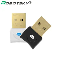Robotsky USB Bluetooth адаптер Беспроводной Bluetooth V4.0 приемник ключа для Оконные рамы XP Vista/7/8/10