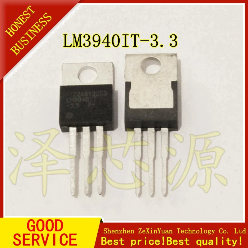 2 шт./лот LM3940IT-3.3 LM3940-220 линейного регулятора | Электроника