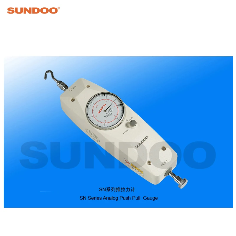 10N указатель силы, аналоговый измеритель силы сжатия и растяжения Sundoo SN-10