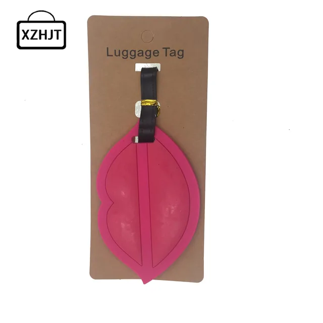 Travel Accessories Keep Calm Luggage Tag Fashion Women Silica Gel