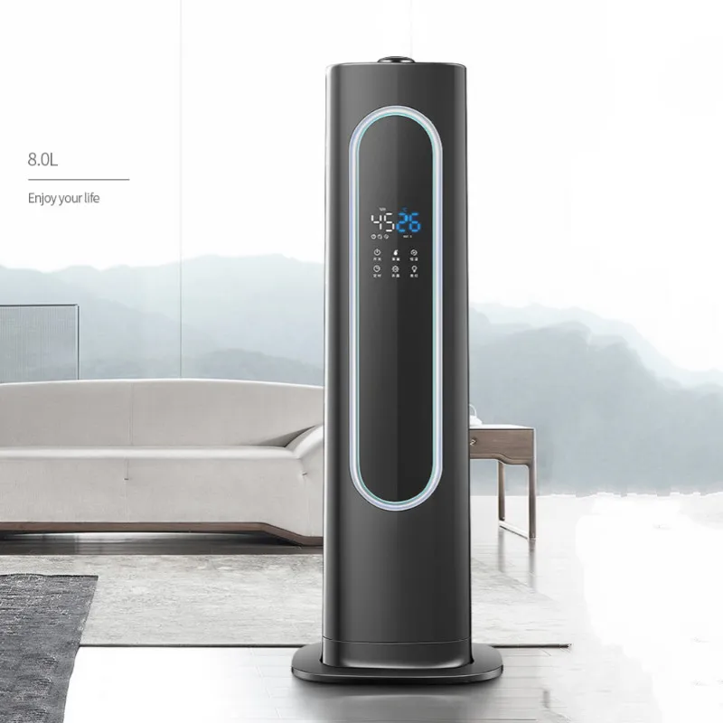 

Floor-standing humidifier Household air humidifier Mute Ultrasonic bedroom office Aromatherapy High capacity air purifier