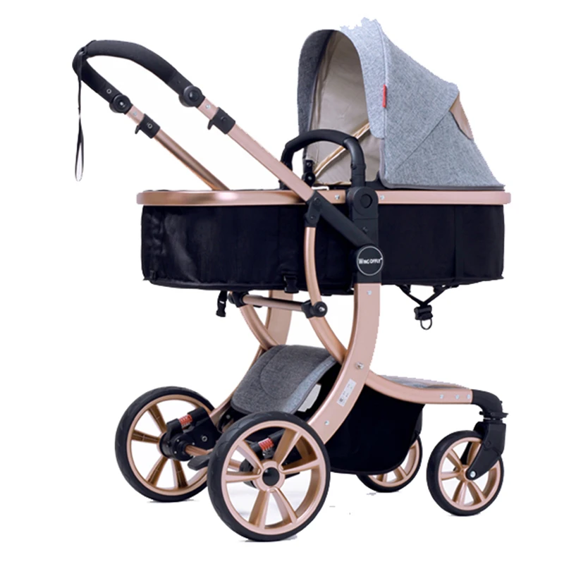 

Aimile Baby Strollers can sit and lie baby stroller baby stroller can folding Baby stroller winter summer free shipping portable