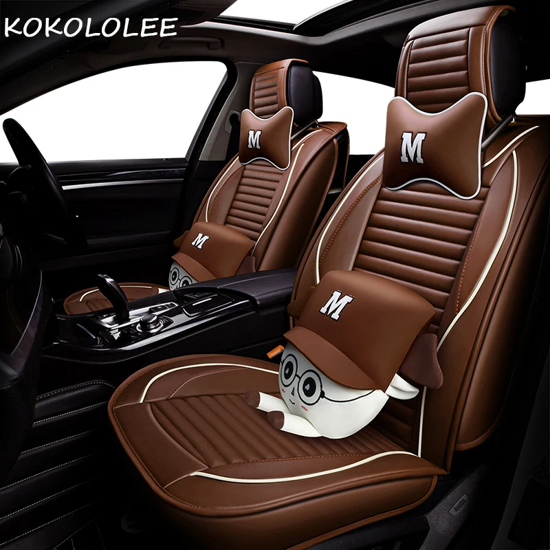 Чехол на Автокресло kokolee из искусственной кожи для bmw f10 f11 f20 f30 f31 f34 g30