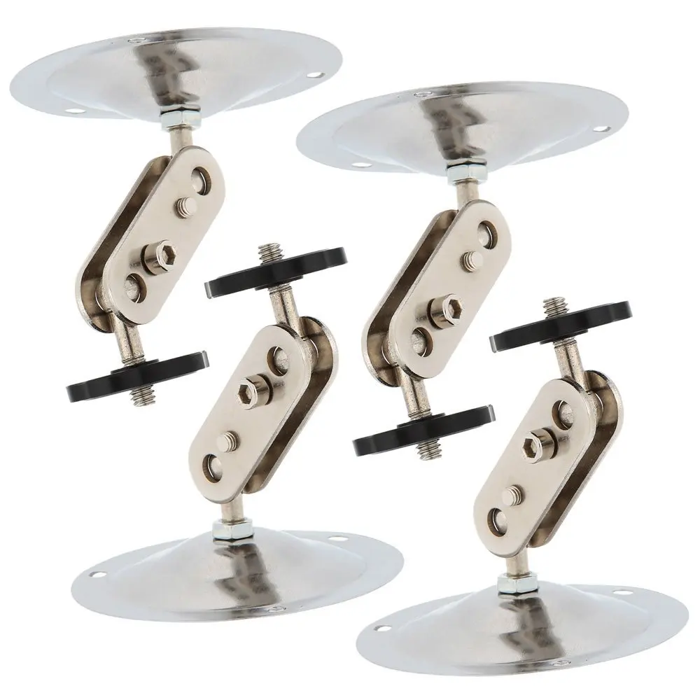 

5 Packs Silver Metal Wall Ceiling Mount Stand Bracket for CCTV Security IP Camera 4pcs
