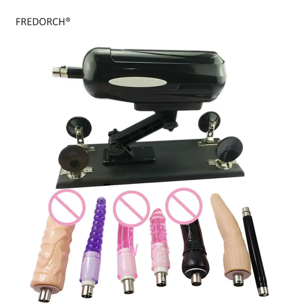  FREDORCH F2 Big Dildo Sex Machine Gun Modify Automatic Vibrator with 7 Accessories Dildos Sex Produ