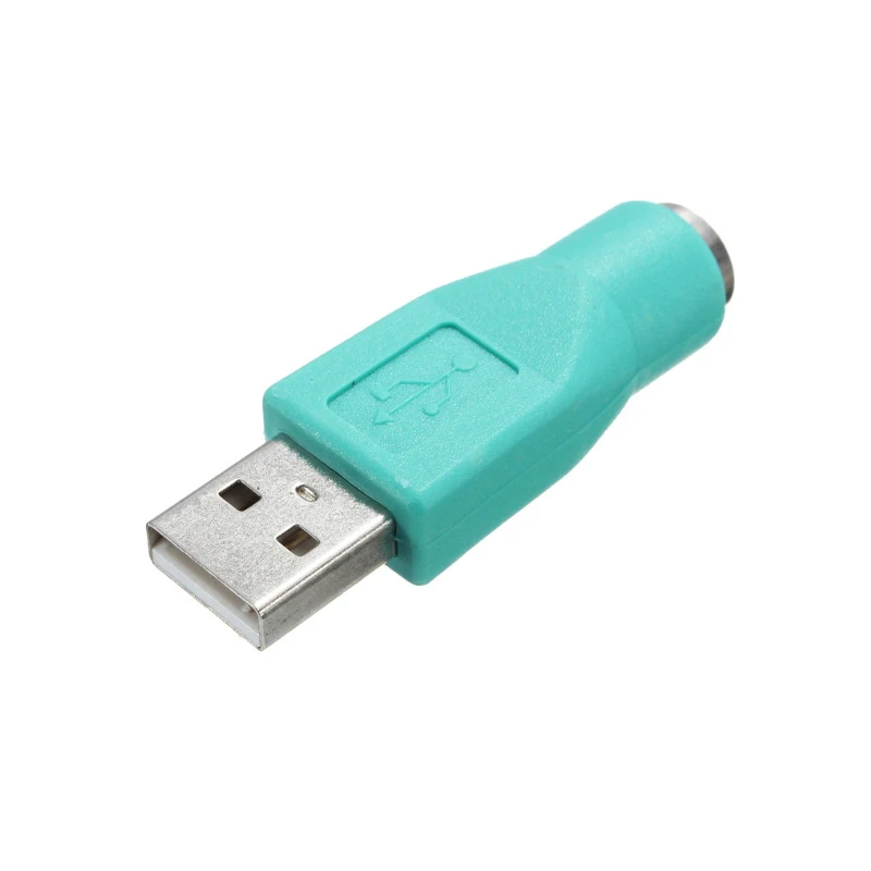 Kebidu 2 шт./лот для PS/2 к USB адаптеру конвертер папа мама адаптер клавиатуры или