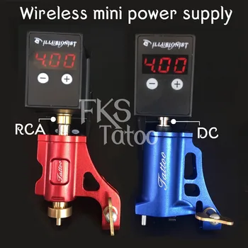

New Rechargable Machine Battery Wireless Tattoo Power Supply For RCA/DC Tattoo Machine Gun Supply