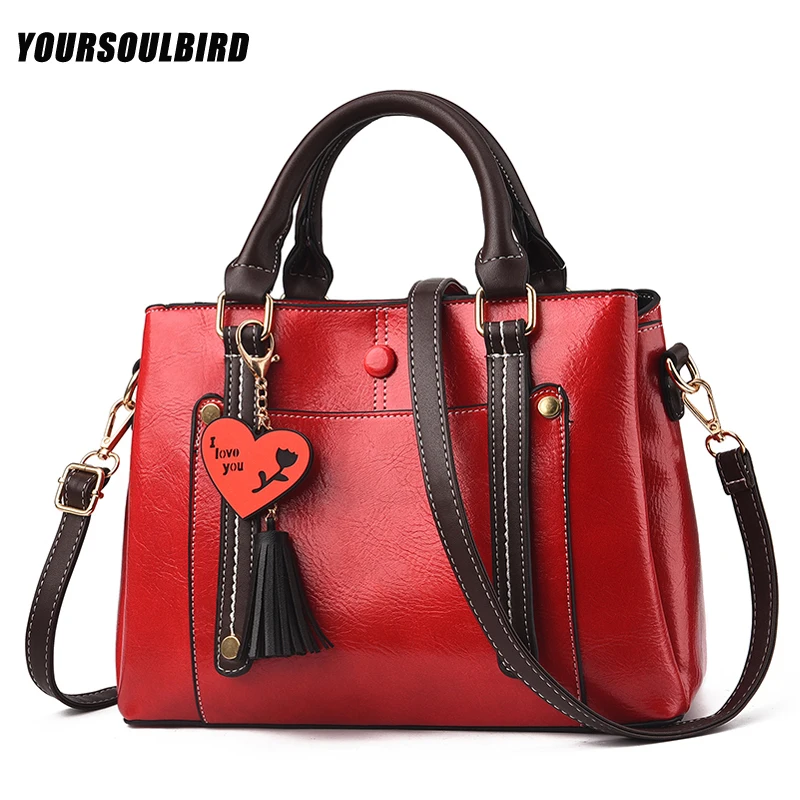

Fashion Shoulder luxury handbags women bags designer 2019 Big Vintage Crossbody Red Leather Hand Cluth Boho Summer Evening Bag