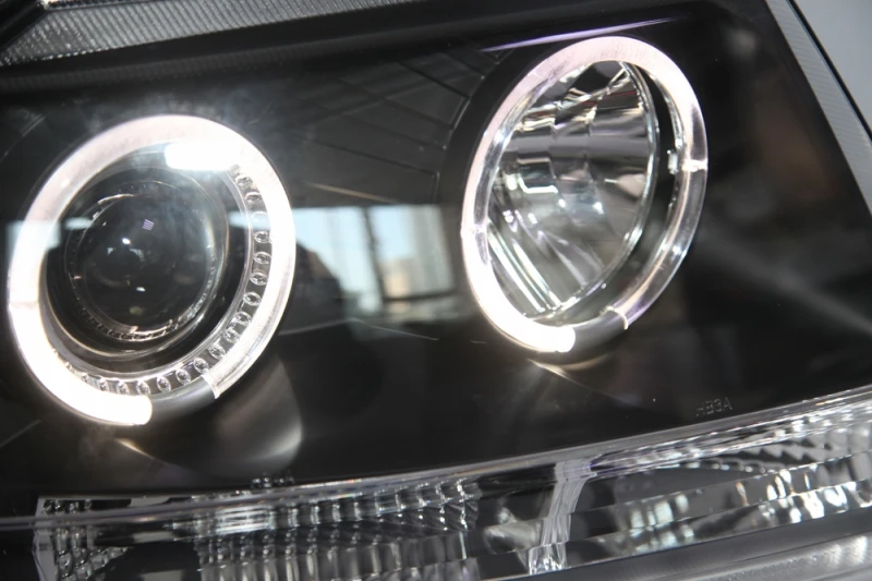 Автомобильный Стайлинг для GRAND CHEROKEE светодиодный головной фары 1999 2000 2001 2002 2003 2004 год с дневными ходовыми огнями