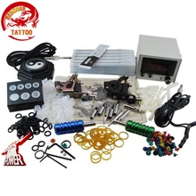 Набор для начинающих, полный набор для татуировки, цифровой ЖК-блок питания, иглы, мини-набор для татуировки, PTK-913-C3