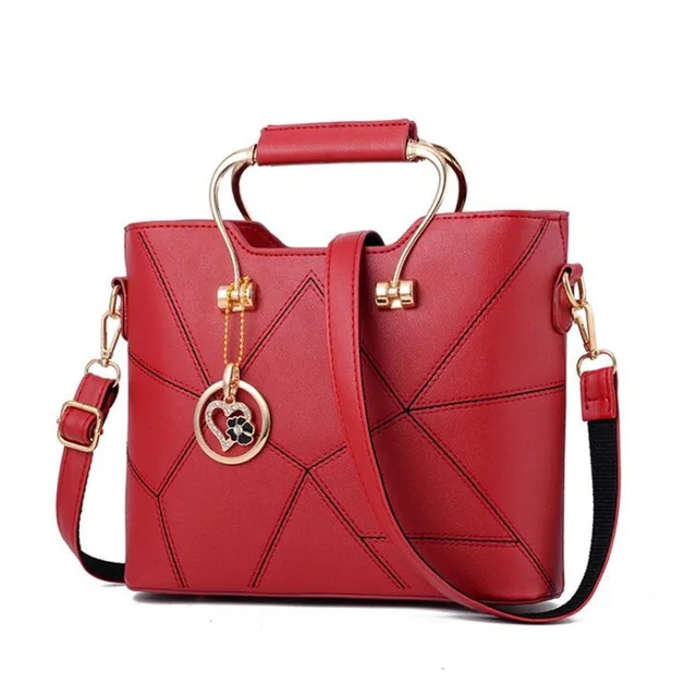 pu leather messenger bag