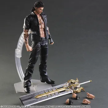 

28cm Play Arts Kai Gladiolus Amicitia Final Fantasy XV Anime Action Toy Figures Pvc Model Collection Original Box Children Gift