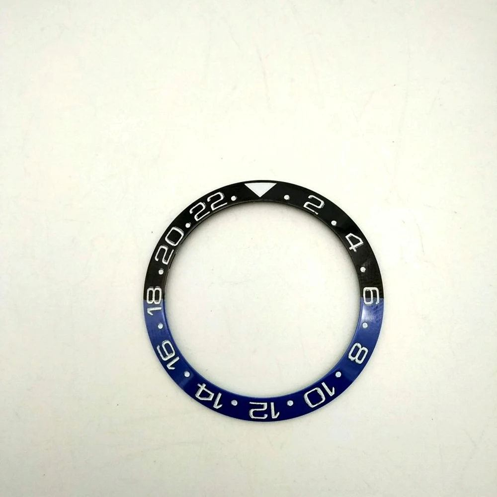 

Watches Spare parts, 38 mm blue and black ceramic Bezel suitable for 40 mm Sub Automatic watch