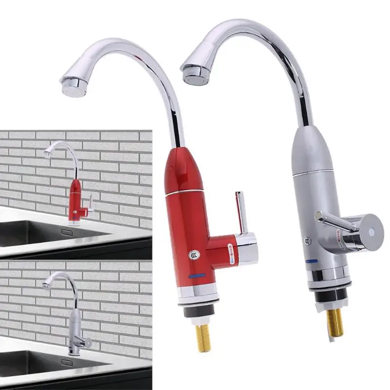 

Electric Faucet Tap Hot Kitchen Water Fast Heater Instant Hot Water Tap For Bathroom Electric Water Faucet 3000w