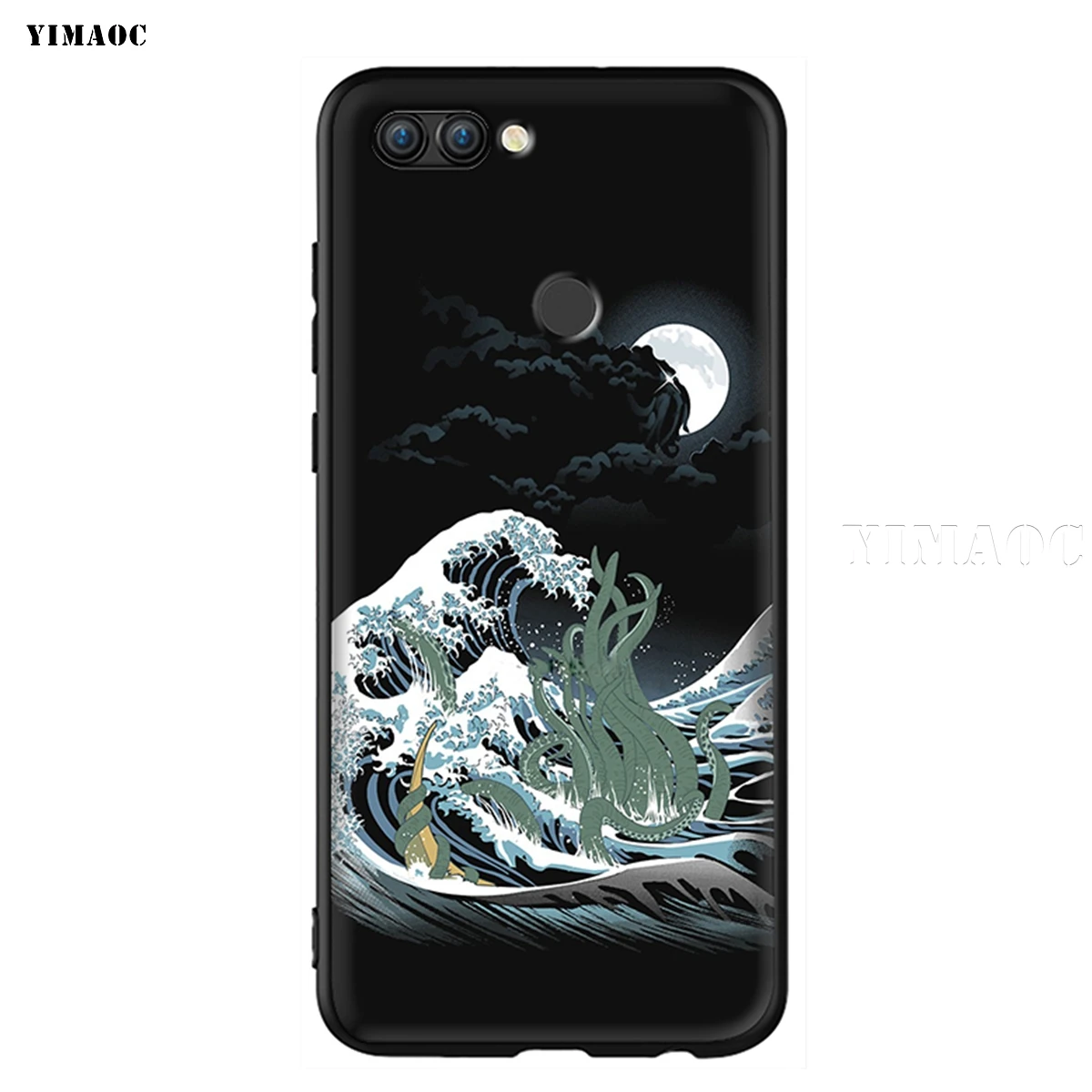 Японский силиконовый чехол YIMAOC The Great Wave off Kanagawa для huawei mate 10 P8 P9 P10 P20 Lite Pro P Y7 Y9 Smart Mini - Цвет: 8