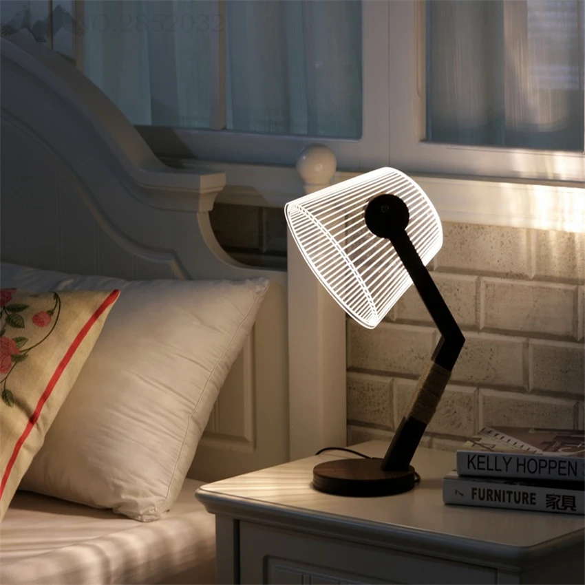 Creative Simplicity 3D Vision Stereo Desk Lamps led desk lights for