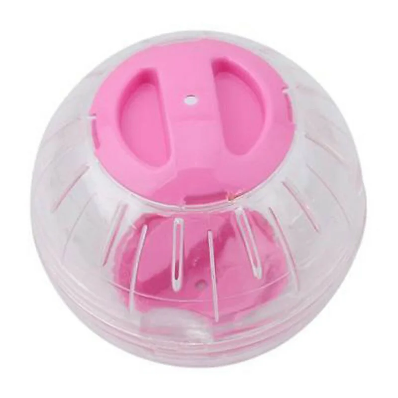

Small Exercise Hamster Toy Two Color Running Ball For Home Pet Transparent Running Ball Plastic Jogging Pet Toys
