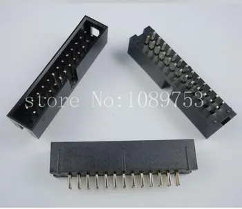 

100pcs IDC Box header DC3 DC3-26P 2x13 pins 26P 2.54mm Pitch