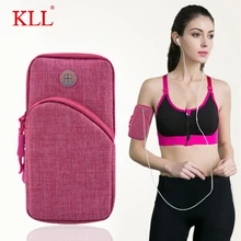 Спортивная Беговая повязка для телефона для iPhone samsung huawei Универсальный тренажерный зал на свежем воздухе бегущая Водонепроницаемая нарукавная Повязка-переноска чехол