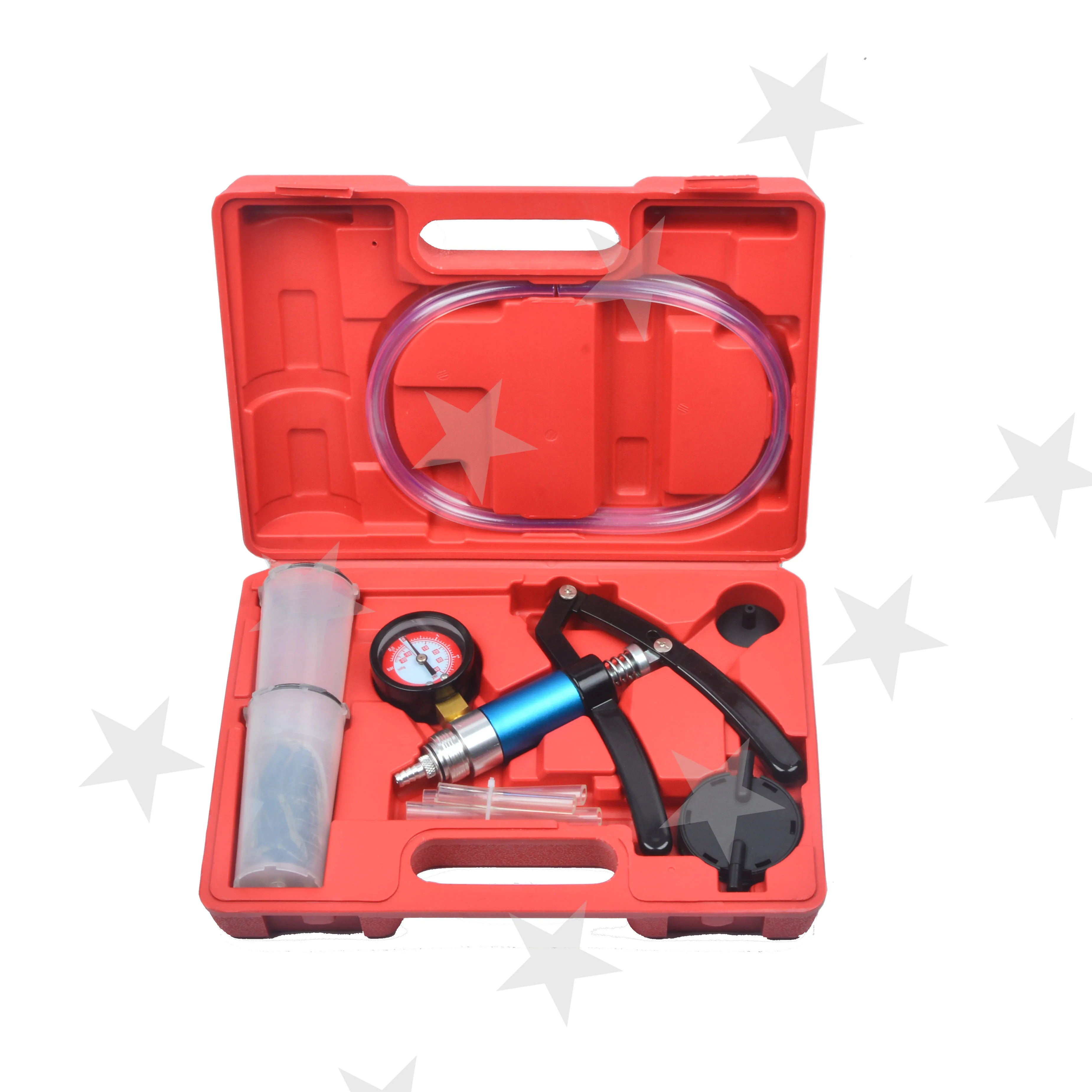 

Hand Held Vacuum Pump Brake Bleeder Set Bleed Tester Tool Kit Car Garage