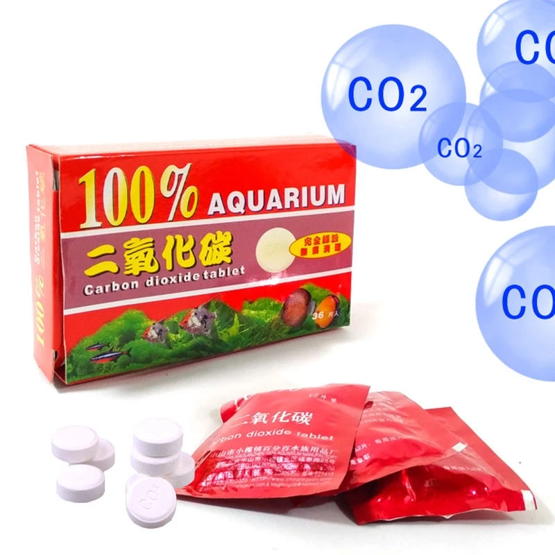 36 шт./кор. Аквариум CO2 углекислый таблетки для растений водные растения аквариума