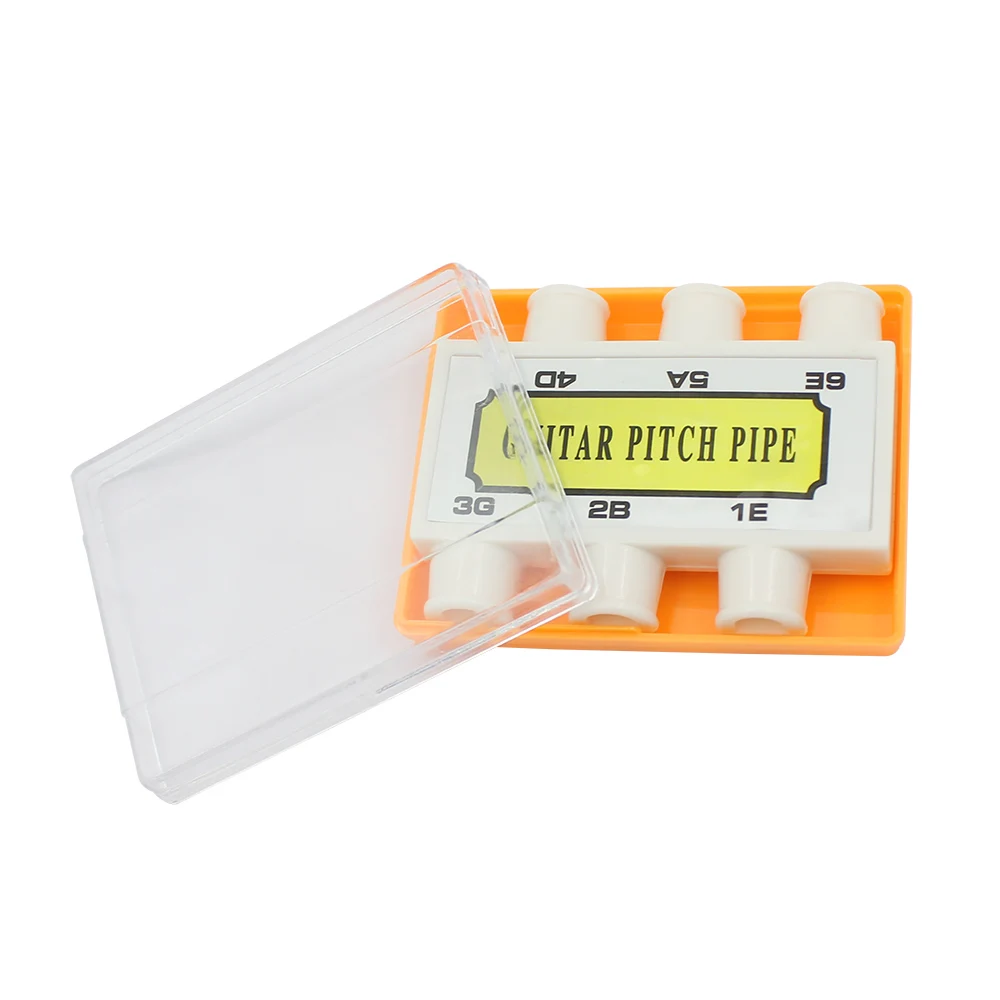 

Plastic 6 Tuner Notes Pitch Pipe E/A/D/G/B/E for Guitar Parts Musical Instrument Accessory